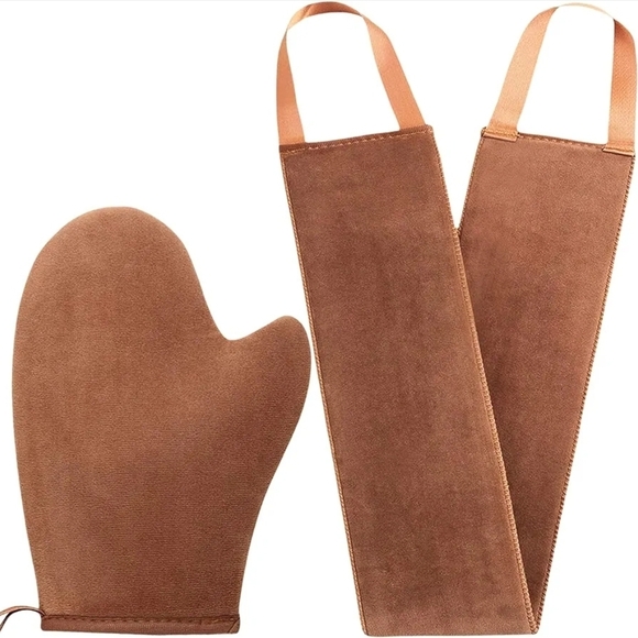 steugo Other - Brown Exfoliating Mitt and Back Scrubber Set